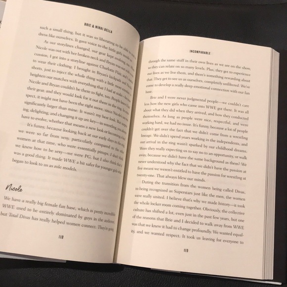 Incomparable by Brie and Nikki Bella - Hardcover - Picture 5 of 8